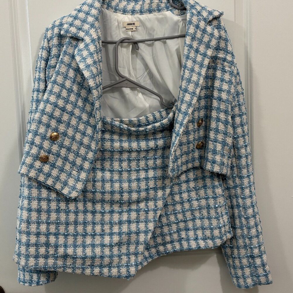 Jason Wu Gingham Two Piece Set - image 1